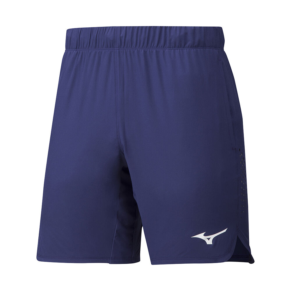 Pantalones Cortos Mizuno 8 in Amplify Hombre Azul Marino Outlet SPVU-41790